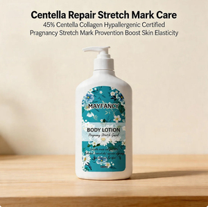 MAYFANCY - Loción Corporal de 4 Piezas con Centella Asiática, Bakuchiol, <span class=keywords><strong>Aloe</strong></span> Vera, Colágeno Marino, Caviar, Prebióticos y Avena para Diferentes Tipos de Piel - Product Image 4