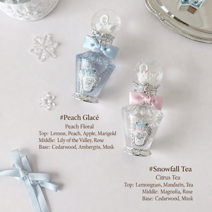 Flower Knows Nueva Colección Snow Ballet Perfume White Peach Ice Tea Snow Scent Spray Tamaño Regular 50g Larga Duración Buen Aroma - Product Image 1