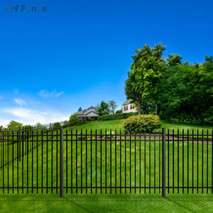 Clôture de jardin extérieure en acier galvanisé de haute qualité, best-seller, facile à assembler, garde-corps de sécurité, design simple et élégant - Product Image 4