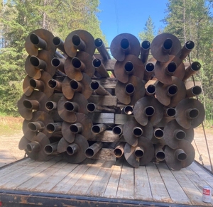 CXGL Q355B Piles hélicoïdales en acier au carbone non allié à montage au sol - Norme DIN, durables, anticorrosion, pour parcs modernes en béton - Product Image 6