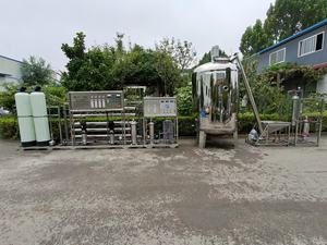 Linea di Produzione Integrata AdBlue Industriale Sistema di Purificazione dell'Acqua a Osmosi Inversa Sistema di Acqua Ultra Pura - Product Image 4