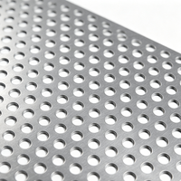 Plaque perforée en aluminium LINSHENG 4,0 mm légère pour grille de ventilation de camping-car