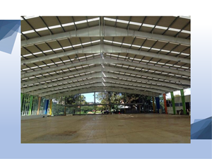 Structure <span class=keywords><strong>en</strong></span> acier préfabriquée de conception spéciale moderne facile à installer <span class=keywords><strong>Columbia</strong></span> Stadium pour centre commercial largement utilisé salle d'exposition/mariage - Product Image 5