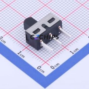 K3-1391D-5MM Slide Switch Through hole Component (THT) Switch Single Pole Double Throw Rectangle Pin Header PC Pin 13.3mm - Product Image 2