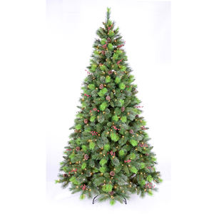 7ft 2024 Decoración Árbol de Navidad Personalizado Artificial Led Árbol de Navidad Aguja de pino Árboles de Navidad - Product Image 1