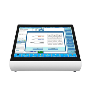 Quán Cà Phê cửa hàng đôi hiển thị <span class=keywords><strong>POS</strong></span> hệ thống máy Toblerone <span class=keywords><strong>PC</strong></span> siêu thị phẳng màn hình cảm ứng Zero bezel <span class=keywords><strong>POS</strong></span> - Product Image 1