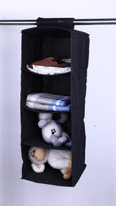 Organizador de Armario Colgante Plegable, Estantes de Almacenamiento Fáciles de Montar para Ropa, Bolsos y Zapatos, Solución de Almacenamiento Segura para Alimentos - Product Image 5