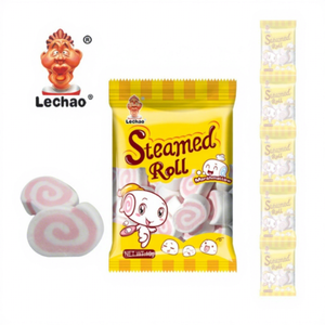 <span class=keywords><strong>Caramelle</strong></span> Halal a Forma di Panini al Vapore <span class=keywords><strong>Rosa</strong></span> <span class=keywords><strong>e</strong></span> Bianchi, Marshmallow in Confezione Regalo a Prezzo all'Ingrosso - Product Image 2