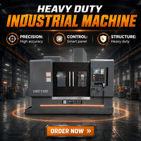 Centre d'usinage vertical CNC 5 axes VMC1160, fraiseuse CNC, Centro Mecanizado pour centre d'usinage et pièces