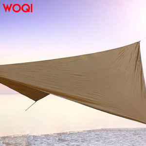 WOQI viaje al aire libre poliéster sombra tela impermeable protección UV lona <span class=keywords><strong>para</strong></span> terraza Camping tienda toldo dosel - Product Image 6