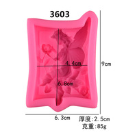 Moule en silicone pour savon fait main en gros 3D Conception d'ailes d'ange féerique pour outils et décorations de gâteau de bricolage