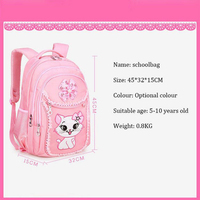 2023 nouveau dessin animé impression chariot sac à dos sacs avec roues personnalisé étanche enfants étudiant école chariot sacs d'école pour les filles