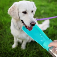 Distributeur de bouteille d'eau portable pour chien pour petits grands chiens chiot pliable randonnée en plein air bol à boire fournitures pour animaux de compagnie