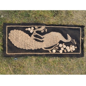 Artesanías de yute enrollado hechas a mano, jarrones y macetas de yute para decoración rústica del hogar, almacenamiento decorativo ecológico. - Product Image 2