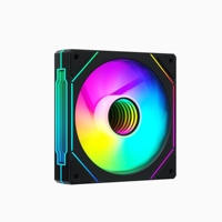 Ventilador de PC AntarcChill de 12 cm, Ventilador ARGB para Chasis de Computadora, Refrigeración Silenciosa para CPU, Accesorio para Caja de Computadora