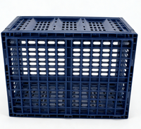 Conteneurs en plastique pliables en maille écologiques et durables pour la vente en gros, recyclables, empilables, emboîtables, caisses pliables pour fruits