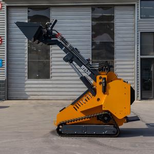 Entrepôt aux États-Unis en stock Chargeuse compacte sur chenilles à moteur diesel 4-en-1 - Product Image 2