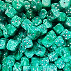 Ánh sáng đá cẩm thạch Acrylic xúc xắc đầy màu sắc bạc pearlised xúc xắc tùy chỉnh đánh bóng Hội Đồng Quản trị trò chơi xúc xắc thiết lập - Product Image 4