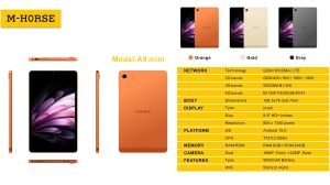Tablette M-HORSE 2026 OEM <span class=keywords><strong>Android</strong></span> 15.0 Octa Core 8,8 pouces pour professionnels, éducation et jeux - Product Image 6