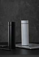 Bouteille d'eau intelligente en acier inoxydable avec affichage de la température, couvercle isotherme sous vide, pour usage au bureau
