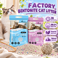 Exportation directe - Litière pour chat Bentonite 3S 5L à agglomération rapide - Sable pour chat d'usine pour commandes de distributeurs