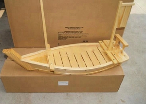 Bateau à <span class=keywords><strong>sushi</strong></span> en bois japonais, pour <span class=keywords><strong>sushi</strong></span> et homard, style japonais de qualité supérieure - Product Image 5