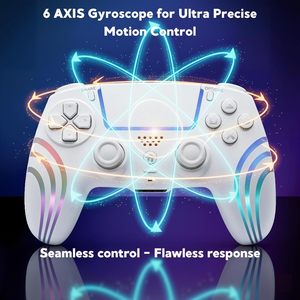 Control Inalámbrico para PS5, Gamepad Bluetooth RGB con Carga Tipo-C - Product Image 5
