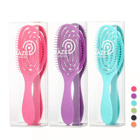 Bonbons Brosse Professionnel Ventilateur Brosse À Cheveux Anti Tangle Démêlant Cheveux Peigne Pour Cheveux Naturels Styling Brush Mz-004
