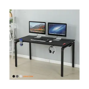 Ada Four legs Heavy Large load Large Size Desktop Computer Gaming Desk with Cable management System