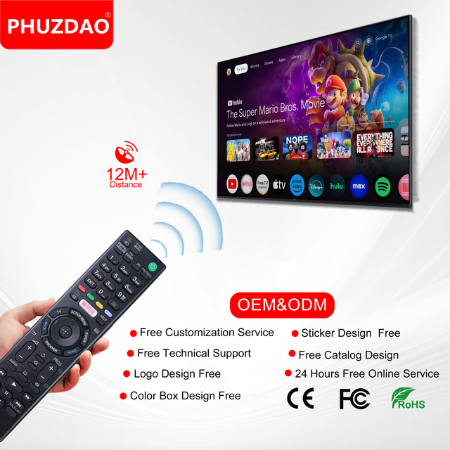 High Quality Universal RM-L1275 Remote Control Sub RMT-TX100D RMT-TX100B RMT-TX200U RMT-TX102U Used for Sony LCD LED 3D TV