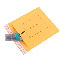 Enveloppes de livraison rembourrées en papier Kraft rose, auto-adhésif, réutilisables, 50 pièces, pour la livraison