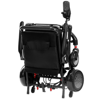 Fournisseur chinois de fauteuils roulants électriques pliables portables en fibre de carbone, télécommande, tout-terrain, fauteuil roulant intelligent à assistance électrique pour adultes