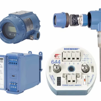 Transduser Pipa Pengolahan Kimia Suhu Sedang dan Lebar dengan Fungsi Sensor Cadangan Panas, Transmitter Suhu Rosemountt 644HA Asli