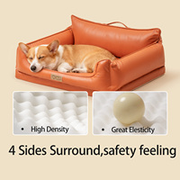 Canapé-lit pour chien de luxe moderne 2026, tissu imperméable et résistant aux rayures, soutien orthopédique, antidérapant, toutes saisons, fabrication ODM
