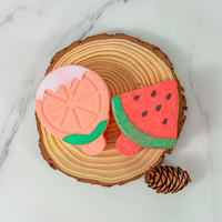 Bombes de bain faites à la main végétaliennes de luxe personnalisées Fizzies Enfants Huile essentielle Bombes de bain fraise Forme personnalisée