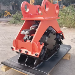 Compactador de placa hidráulico é usado para rebaixamento de valas, fundação de tubulações e nivelamento de terrenos. - Product Image 1