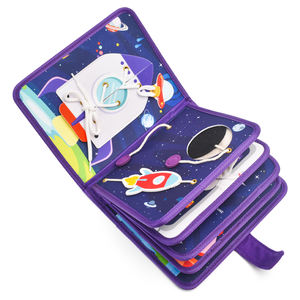 Nuevo Diseño, Venta Rápida para Revendedores, Fuente de Tráfico FBA, Juguete Educativo de Aprendizaje Cognitivo, <span class=keywords><strong>Libro</strong></span> Sensorial Montessori de Fieltro, <span class=keywords><strong>Libro</strong></span> Silencioso - Product Image 4