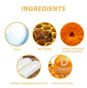 Crème apaisante à base de plantes pour soulager les douleurs musculaires et articulaires, avec flacon, pour le cou, les épaules, la taille, le dos et les jambes, massage apaisant - Product Image 6