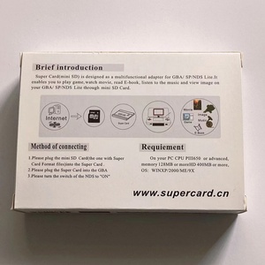 GBASP/GBM/IDS/NDSL Video <b>Game</b> Cartridge Super Card <b>Game</b> Console Memory for Video <b>Game</b> GameBoy Advance - Product Image 5