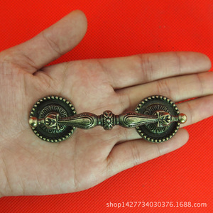 Traditional Zinc Alloy Drawer Handle 90mm Bar Shape Durable Furniture <b>Hardware</b> - Product Image 3