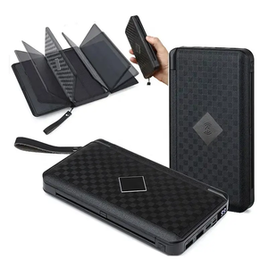 Panneau solaire portable d'extérieur, chargeur sans fil, batterie externe de grande capacité 20000mAh - Product Image 6