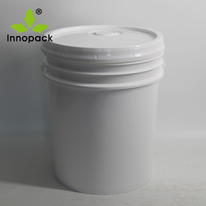 Cubos de plástico de calidad alimentaria Cubo de patatas fritas a la venta Cubo de plástico para alimentos con logotipo impreso con tapas - Product Image 3