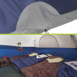 Tente dôme de camping CAMP pour 3 ou 4 personnes avec sac de transport, tente de randonnée portable légère et étanche pour camping en plein air, randonnée - Product Image 4