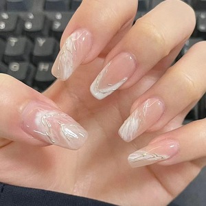Diseño cuadrado <span class=keywords><strong>de</strong></span> <span class=keywords><strong>uñas</strong></span> <span class=keywords><strong>postizas</strong></span> Rosa Ballet largo al por mayor con estampado <span class=keywords><strong>de</strong></span> labios rojos cálidos para el Día <span class=keywords><strong>de</strong></span> San Valentín usable en los dedos - Product Image 5