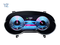 Tableau de bord numérique LCD YZ 12,3 pouces, compteur de vitesse pour Mercedes Benz Classe A W176 CLA C117 X117 GLA X156 Carplay
