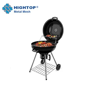 Trung Quốc Thương mại 18 "Apple hình than braai đứng thép không gỉ 304 BBQ nướng thịt nướng crimped dây lưới Màn hình Tấm