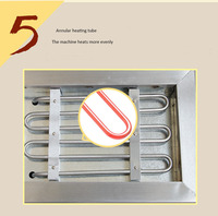 TARZAN Commercial snack fishball barbecue four grand trou Takoyaki machine fishball grill 3 plaques boule de poisson poulpe balle fabricant