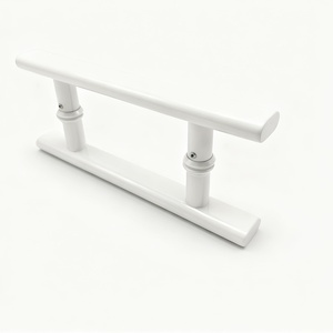 Stainless Steel Polished Bathroom Shower Glass <strong>Door</strong> <strong>Handle</strong> Matte Black Sliding Glass <strong>Door</strong> <strong>Handle</strong> <strong>Replacement</strong> 145mm 300mm - Product Image 1