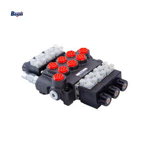 Offres Spéciales 2 bobines avec solénoïde hydraulique Monoblock Direction Vanne de contrôle de débit Z50 Z80 avec 12v 24v - Product Image 3