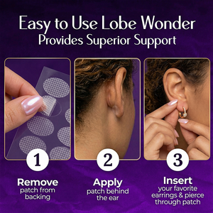 Supporti per Orecchini MQ - Protezione Sicura per Lobi delle Orecchie Dilatati, Nuovi Prodotti per la Cura delle Orecchie OEM/ODM - Product Image 3